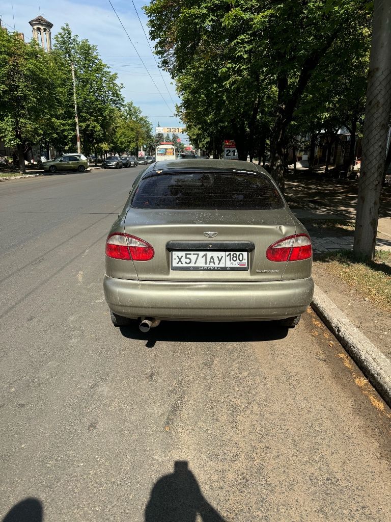 Продам daewoo lanos 2002 г. С объемом двигателя 1.5, кпп 5 ст. Механика. Газ евро 2- метан.
Пробег 311744 км.
По двигателю нареканий нет, сел и поехал, была замена ремня грм 15000 км назад, заменен ремень генератора, помпа, печка дует отлично, ,масло не ест. Сварки не требует. Есть царапины по кузову, аккумулятор стоит отличный, салон родной.
Сигнализация, центральный замок, 2-х din магнитола и 4 динамика. Учёт рф, я собственник, полное переоформление без проблем! Цена:330.000 руб, торг у капота!автомобиль находится в горловке. По всем вопросам обращаться по номеру: +79493802550 - фотография - 4