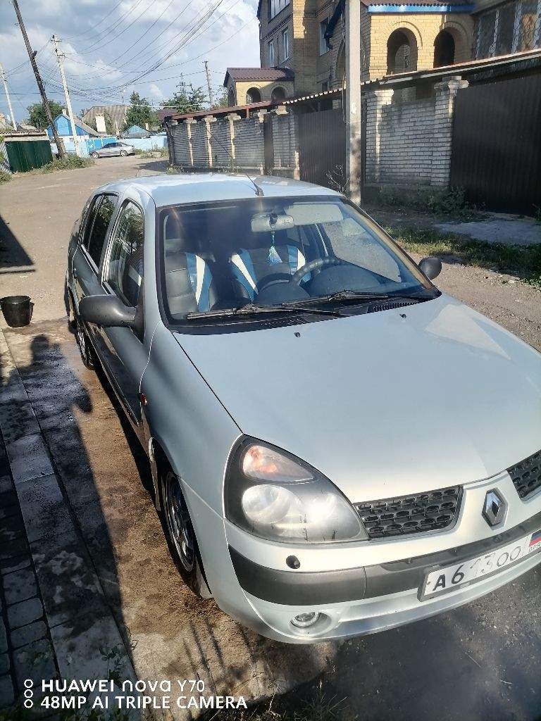 Продам симбол 2002,нормал ное, 320000+79495202953,гбо4,парктроник, пробег 350,менялся клапан, ремни расходники все, стеклоподъемники, кондиционер, сигнализация, центральный замок - фотография - 4