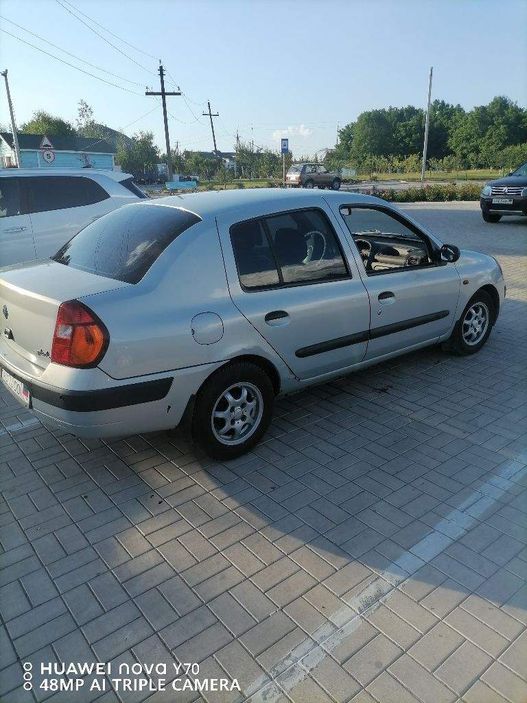 Продам симбол 2002,нормал ное, 320000+79495202953,гбо4,парктроник, пробег 350,менялся клапан, ремни расходники все, стеклоподъемники, кондиционер, сигнализация, центральный замок - фотография - 1
