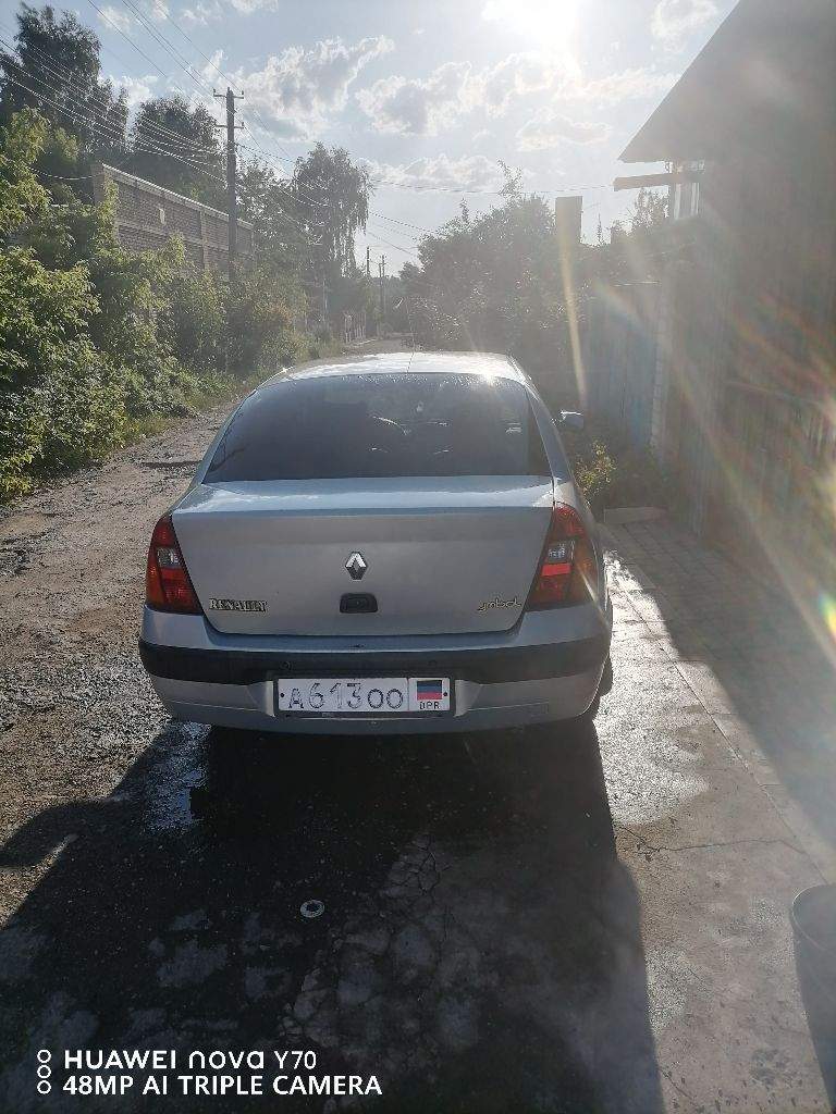 Продам симбол 2002,нормал ное, 320000+79495202953,гбо4,парктроник, пробег 350,менялся клапан, ремни расходники все, стеклоподъемники, кондиционер, сигнализация, центральный замок - фотография - 8