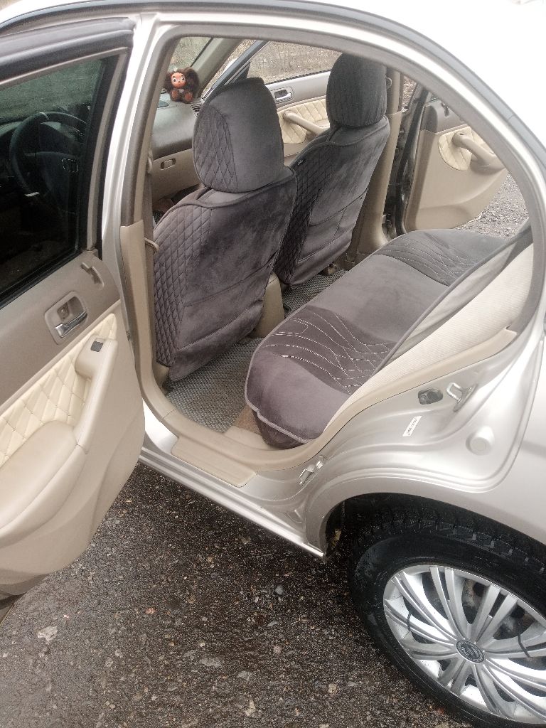 Продам honda civic 2002 год. Об. 1,7. 115 л. С. Коробка автомат работает отлично, бензин - газ зарегистрирован, авто без гнили и ржавчины кузов оцинкован, салон чистый, не прокурен, печка греет отлично кондиционер холодит отлично, электрорегулировка зеркал, есть сколы по кузову на езду не влияет, резина зима новая, аккумулятор новый, сигнализация, хорошая музыка, 4 эл. Стеклоподъёмники, цена 500.000 тыс. Руб. ,торг. Переоформление в мрэо. Связь: +79493402550 - фотография - 16