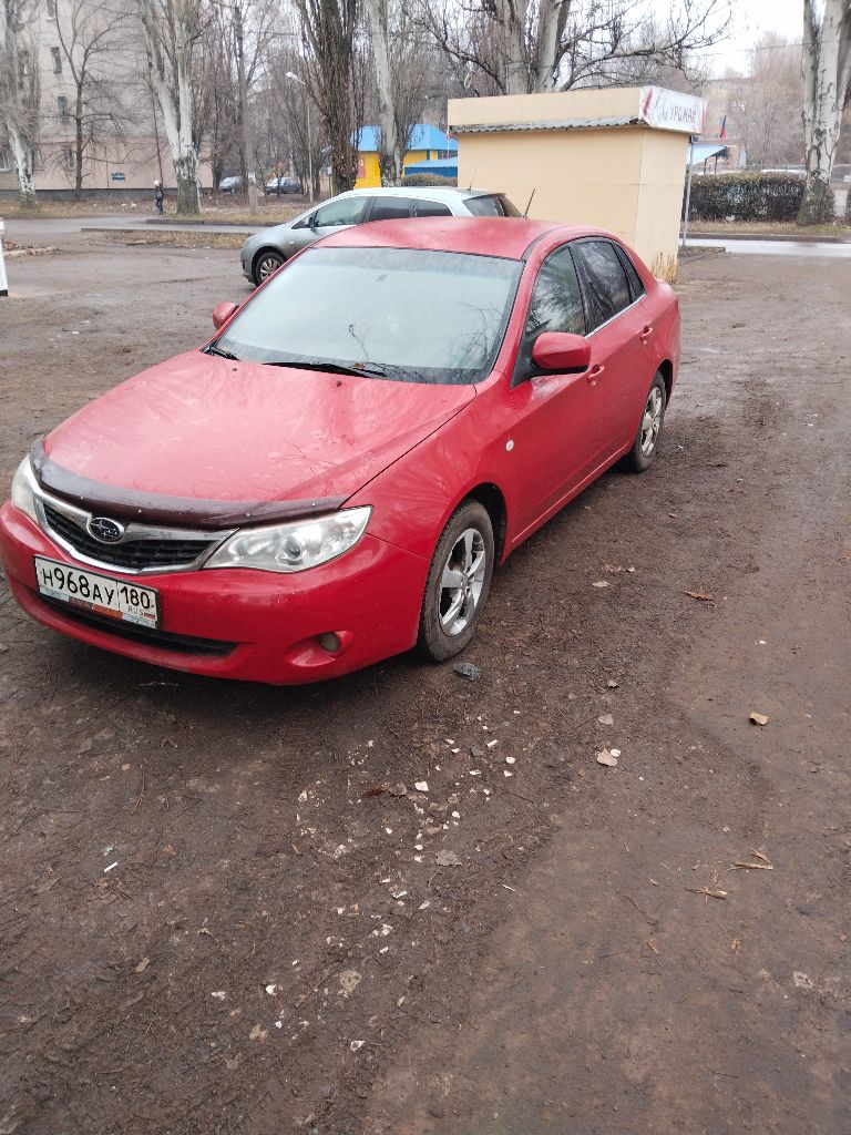 Продам субару импреза 2008 г. Двигатель 1.5 механика. Полный привод 107л/с. Гидроусилитель руля, подогрев зеркал, дворников, сиденья, климат. Пробег родной 200 т. Км. Сигнализация с автозапуском, два ключа, сервисные книжки. По машине делать не чего не надо. С документами полный порядок. Цена 950т. Р. +79493594286 - фотография - 1