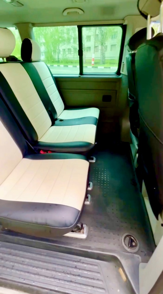 Продам volkswagen caravelle, 2007 года выпуска, газ/бензин.
Информация об установке гбо внесена в тех. Папорт авто.
Автомобиль на русских номерах, не американец.
Ручная коробка передач. Комплектация с подогревом передних сидений, электрозеркалами, эл. Стеклоподъемниками, двухзонный климат контроль, парктроник. Сиденья в идеальном состоянии.
Все жидкости и фильтра заменены.
Хорошее состояние кузова, без коррозии, стекла все родные, включая лобовое.
По документам полный порядок вписан в птс
Автомобиль в хорошем состоянии. Требуется небольшой ремонт заднего бампера. Пробег родной.
Торг возможен.
+79493281399 - фотография - 4
