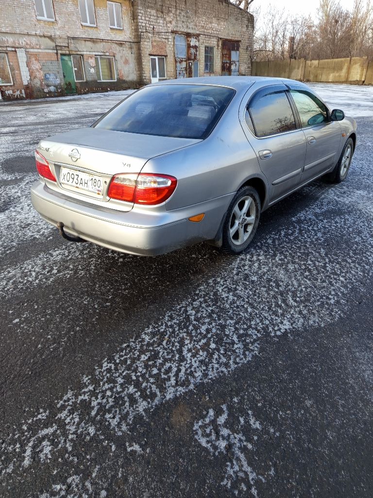 Ниссан максима двс v-6 2л 140 л. С. Эл. Пакет ц. Замок. Сигнализация.2din магнитола. Камера заднего вида gps навигатор. Требуется мелкий ремонт. На ремонт скидка. Цена 450т. Р. Торг у капота. Осмотр донецк г. В.2000.т. +79493156183 - фотография - 2