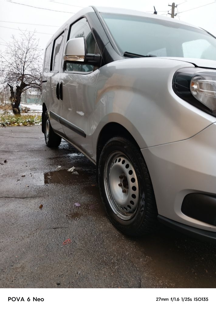 Продам fiat doblo 1.4 mt, 2018, 170 000 км. Есть газ, расход 10л в среднем на газу, авто приемистое, комфортное, задние сиденья складываются, все расходники поменяны, ходовка в идеале, для работы сел и поехал 1 200 000р +7 949 371 94 91 - фотография - 5