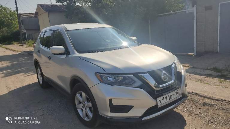Nissan rouge, г. В.2017, американец, полный привод, серебристый, двс 2,5 л. 180 л. С. Бензиновый на сжиженном углеводороде, газовая установка евро 5, коробка вариатор, все агрегаты в отличном состоянии, салон текстиль, темный, резина новая r 17 kumho, цена !900000 руб. , торг, - фотография - 7