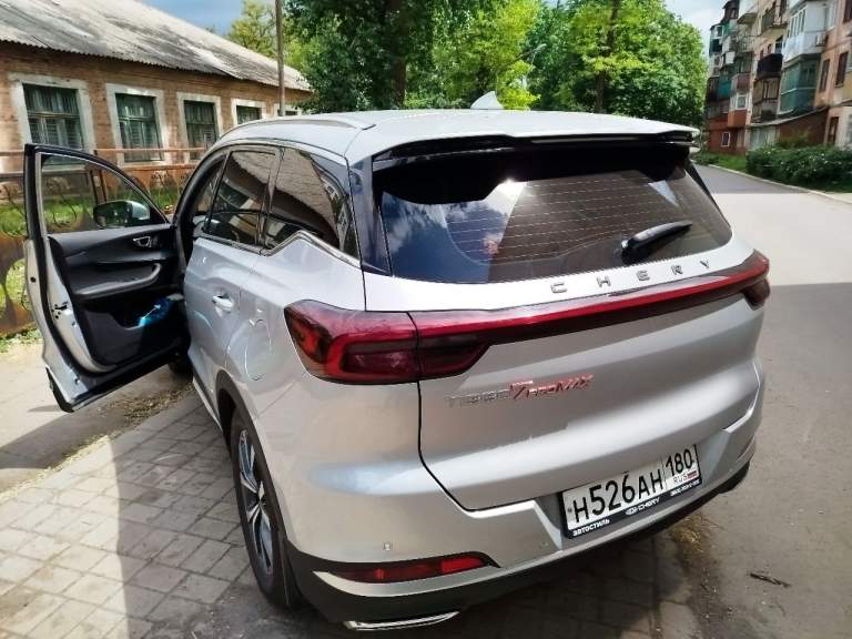 Chery tiggo 7 pro max 2023 года выпуска. Двигатель 1.5 (передний привод), 150 л. С. , вариатор. Пробег 13000. Комплектация максимальная. Цена 2 200 000 р. Тел. 79494227605 - фотография - 1