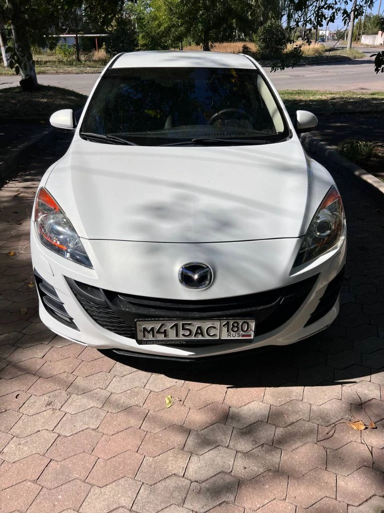 Mazda 3 2012 г. В

Двигатель 1.6 автомат классический

Автомобиля в родном окрасе на все 💯, без дтп. Пробег родной, кузов без рыжиков и царапин. Техника на отлично, масло только поменял, конд рабочий, резина хорошая. Салон целый и опрятный. Автомобиль без вложений цена 980 тыс. Тел 89495006430 - фотография - 1
