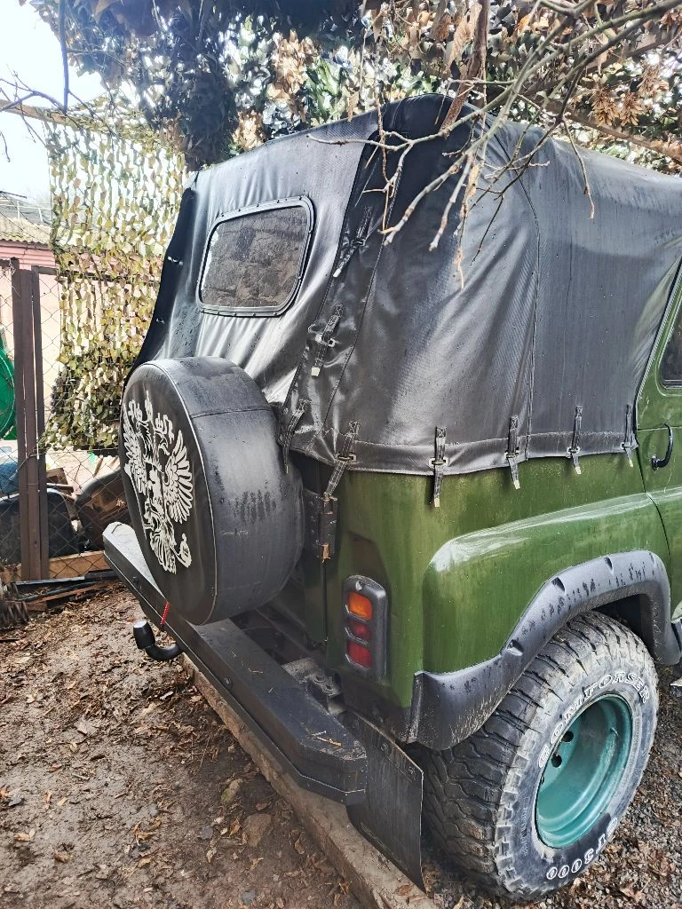 Продам уаз 4151, на ходу, музыка, снят с учёта по дкп, доки есть. 500к, торг разумный. Лебёдка не работает, что-то с соленоидами. Г. Комсомольск, днр. +79498421221. - фотография - 2