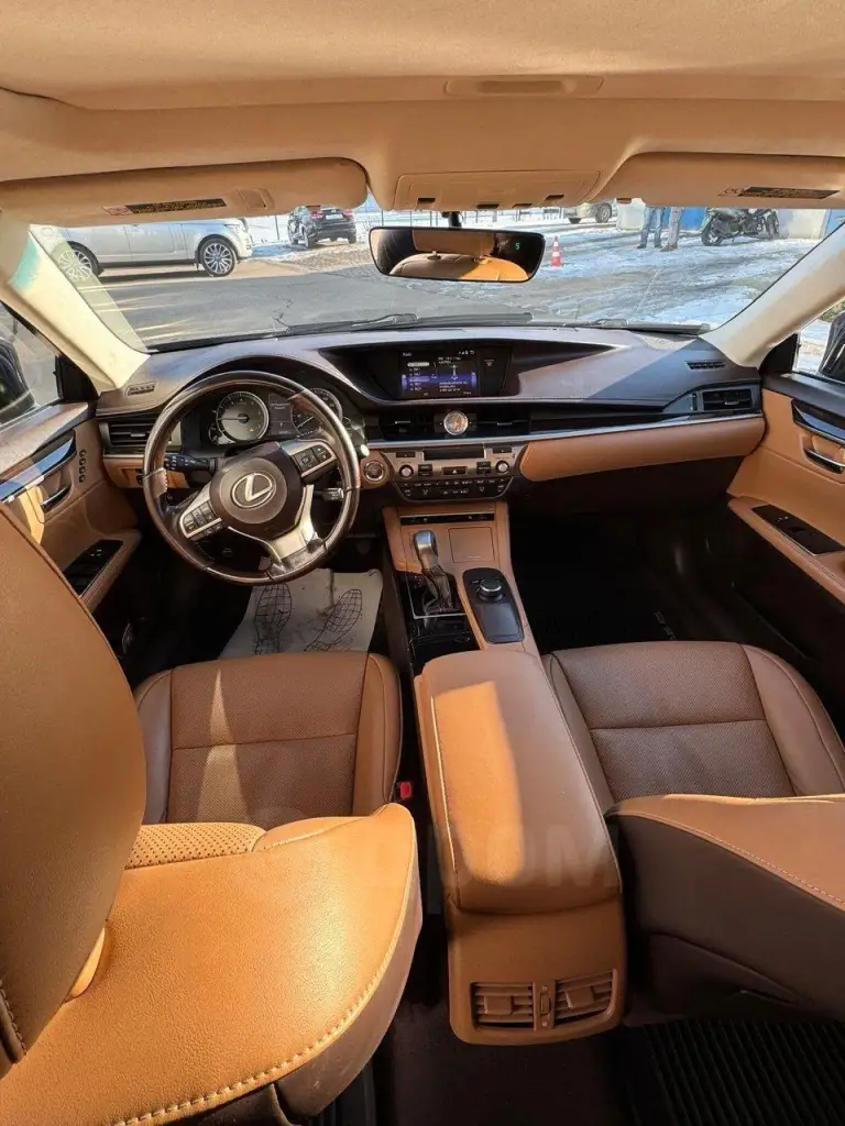 Lexus es 350. Синий 3.5 автомат. Круиз, климат, коньячный кожаный салон в идеале. Авто в шикарном состоянии 5 из 5. +79493091622 игорь. - фотография - 13