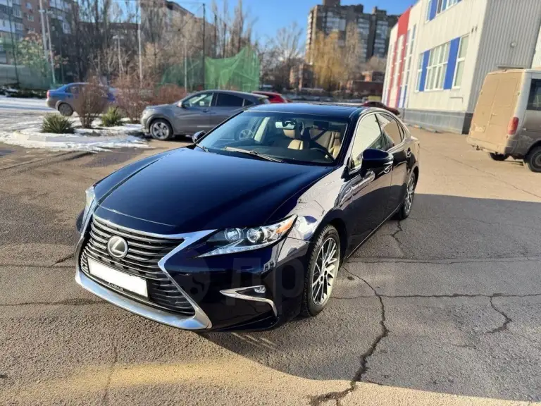 Lexus es 350. Синий 3.5 автомат. Круиз, климат, коньячный кожаный салон в идеале. Авто в шикарном состоянии 5 из 5. +79493091622 игорь. - фотография - 17