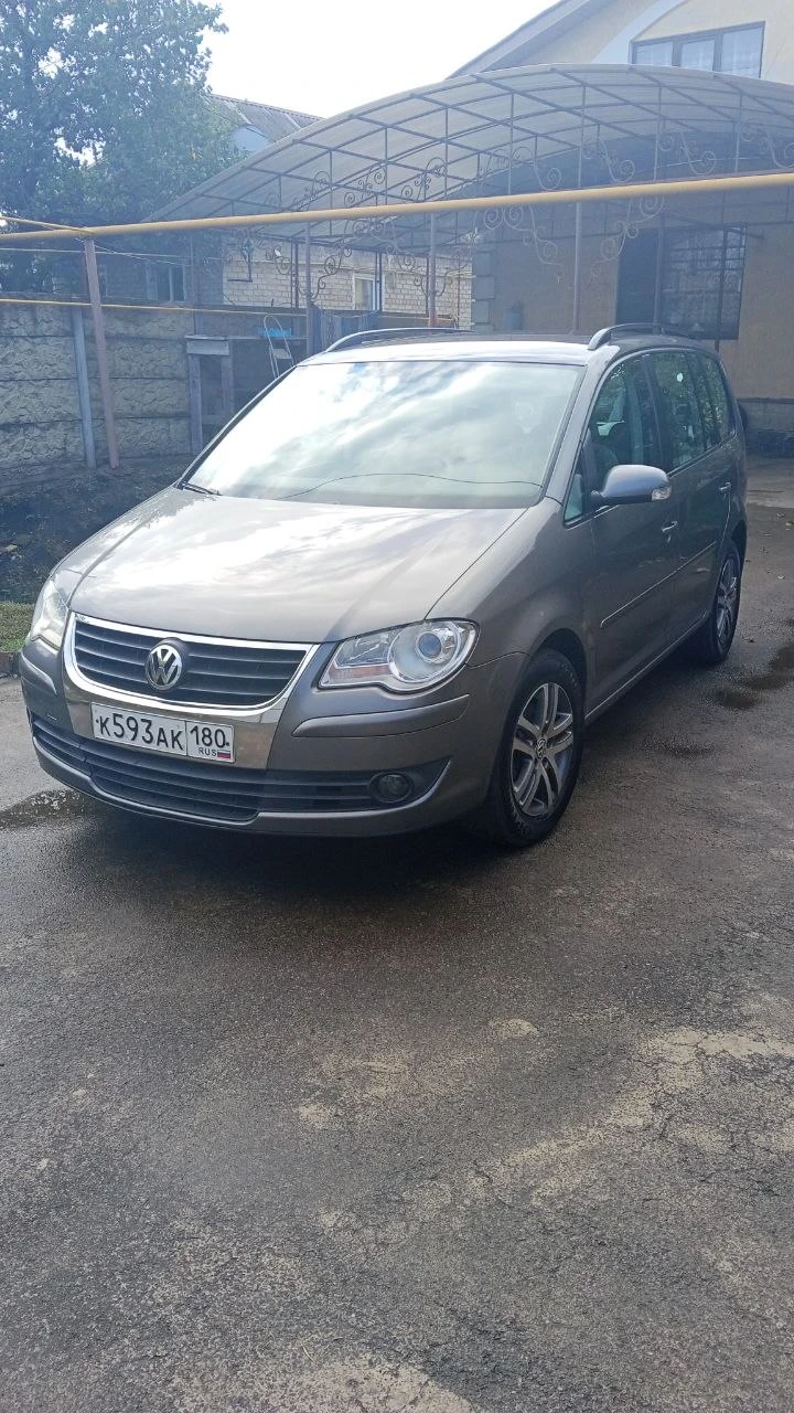 Volkswagen touran рест 7 мест 2008г 1,9 тди (105 л с) дизель, механика, передний, двс кап рем, новые - гбс, распредвал, рулевая рейка, акб, стойки и амортизаторы, тормозные диски и колодки, турбина - замена картриджа и геометрии, расход - трасса 6,2л. , город 7,5л. , режим эко, режим спорт цифры выше, авто из франции, пригнано в 2016г в днр, растаможено и поставлено на номера - фотография - 5