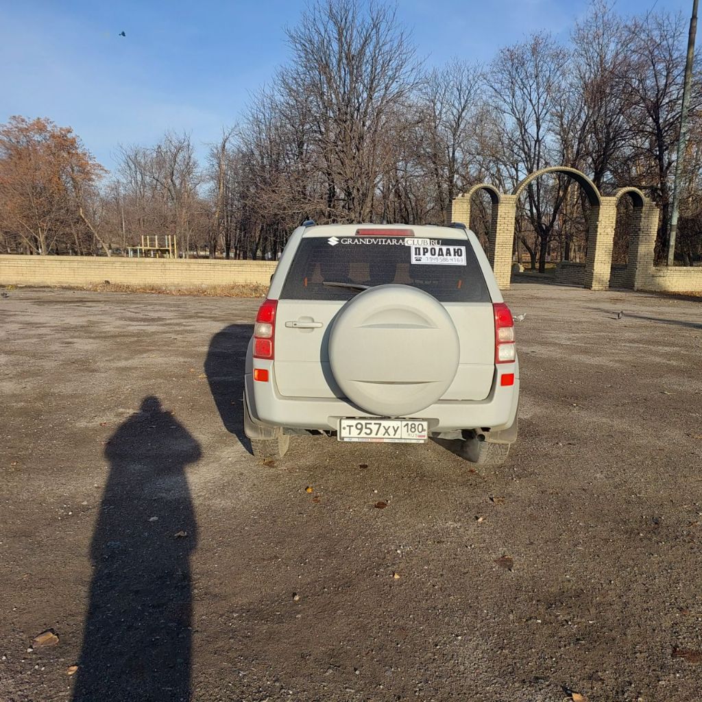 Собственник сузуки гранд витара 2006г акпп 2л 140 🐎, спорт режим полный привод кожаный салон, подогр... - фотография