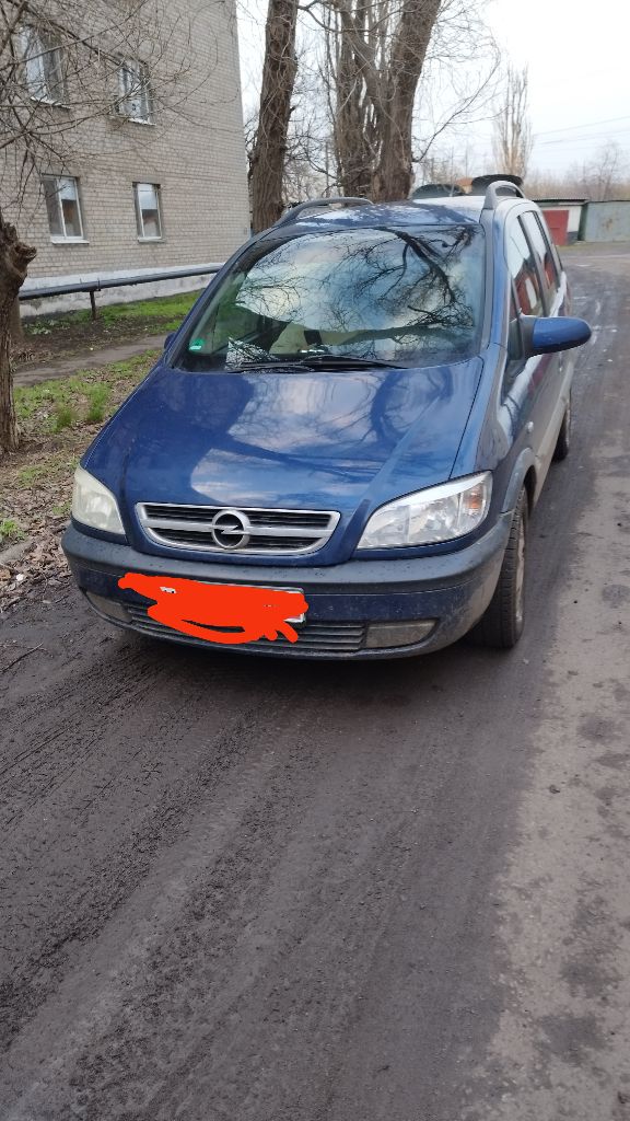 Продам авто опель зафира а 1.8 в нормальном состояние 2003г зимняя резина в подарок климат. круиз. музыка. электроподемники цена 600₽ +79496289676 андрей - фотография - 2