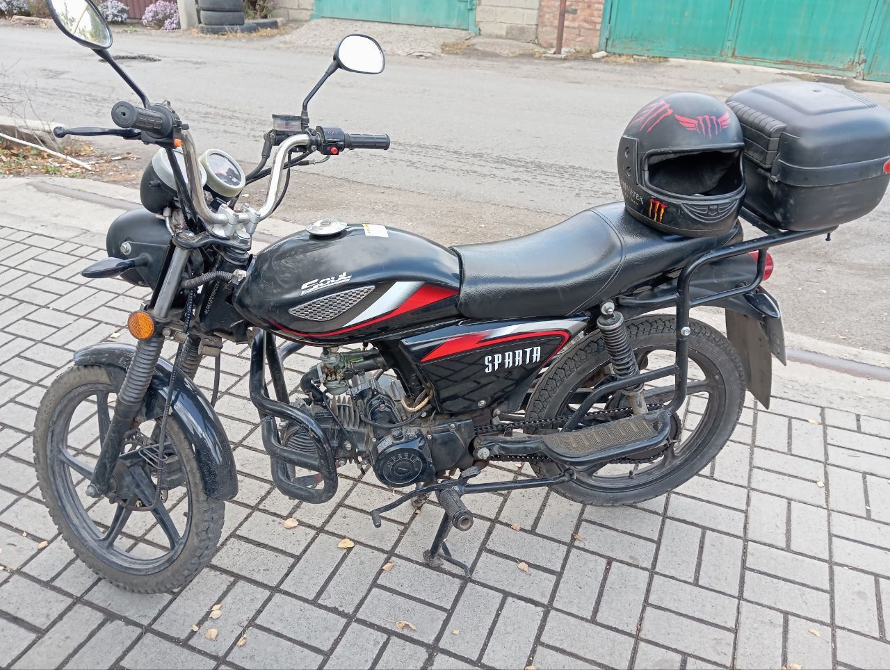 Продам мотоцикл sparta 125 в хорошем состоянии пробег - 7500км двигатель 125 кубиков год выпуска 2017 донецк, петровский район цена: 70000 ₽ номер: +7(949)4300896 - фотография - 3