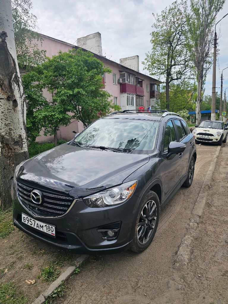 Продам мазда cx-5. 2016 г. в. бензин 2,5,189 л. с. пробег по америке 250т км. учёт донецк днр. все есть +камеры 360. 1,8 млн. - фотография - 2