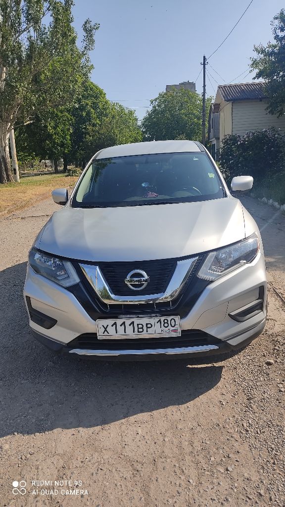 Nissan rouge, г. в.2017, американец, полный привод, серебристый, двс 2,5 л. 180 л. с. бензиновый на сжиженном углеводороде, газовая установка евро 5, коробка вариатор, все агрегаты в отличном состоянии, салон текстиль, темный, резина новая r 17 kumho, цена !900000 руб. , торг, - фотография - 8