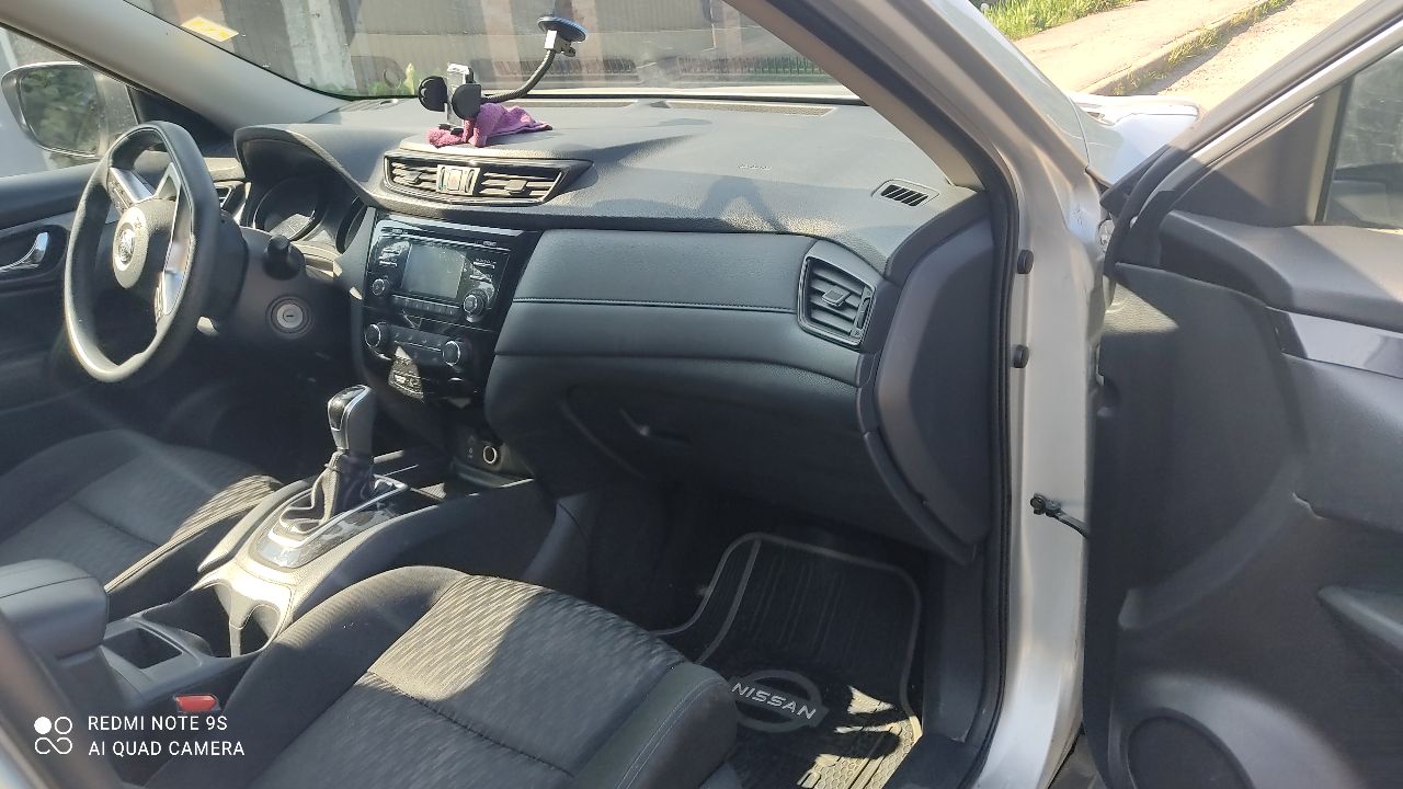 Nissan rouge, г. в.2017, американец, полный привод, серебристый, двс 2,5 л. 180 л. с. бензиновый на сжиженном углеводороде, газовая установка евро 5, коробка вариатор, все агрегаты в отличном состоянии, салон текстиль, темный, резина новая r 17 kumho, цена !900000 руб. , торг, - фотография - 12