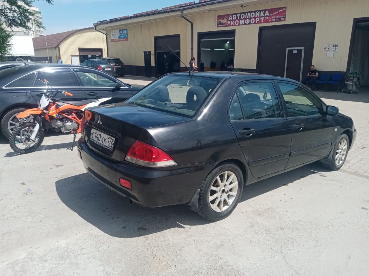 Митсубиси лансер 2007 1.6 двигатель отлично, масло не ест и не дымит. коробка, салон, ходовка на 5. цена 450000 +79591022570 - фотография - 3