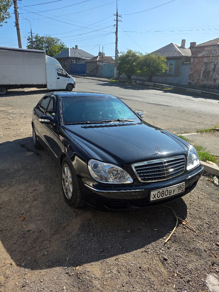 Продам. mercedes-benz w220 s600 trasco ( бронированный в6/7+) пробег 50 000 км. (оригинальный) 2002... - фотография