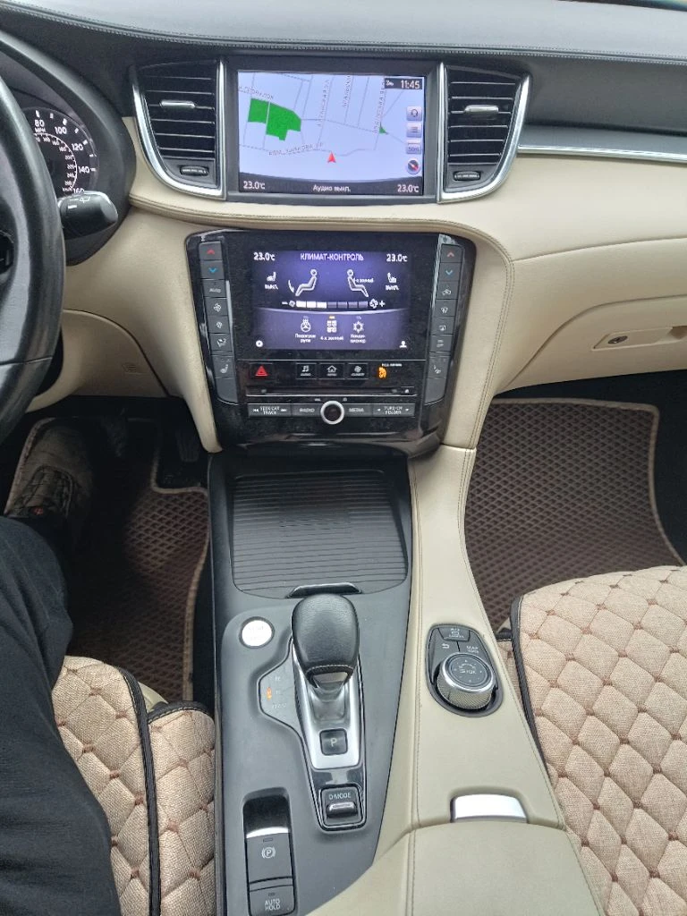 Продам infiniti qx 50, 2018 г. ,2 л. турбо, 270 л. с., в отличном состоянии, учёт рф, пробег 68000 км, диски 19, панорамная крыша, люк и т. д. тел. +7949 307-4808 цена 3.2. тел +7949 307-4808 - фотография - 4