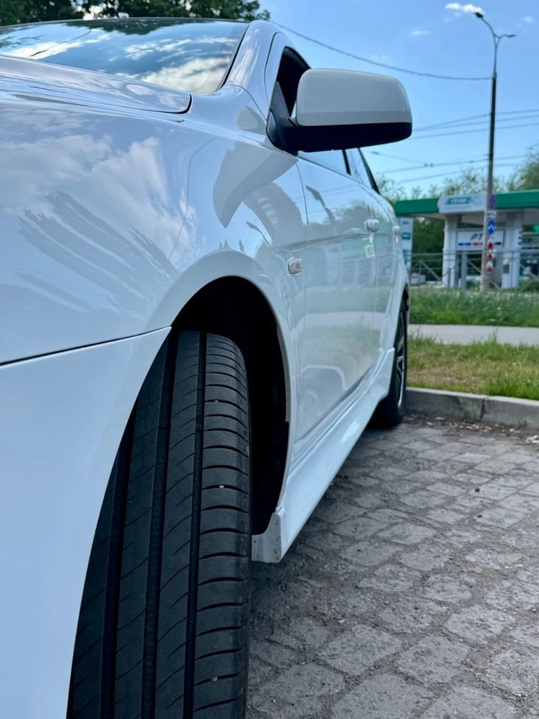 Продам: донецк mitsubishi lancer x рестайлинг 2014 года. птс: оригинал пробег:133.000 тыс км машина в отличном состоянии, без каких либо нареканий. собственник, по факту я 2-й хозяин, был перевес номеров в одной семье !пробег оригинал 100%, вся в родном окрасе, любые проверки включая сто приветствуется. диски r-17 новая резина, камера заднего вида, регистратор в зеркале, цена:1🍋75тыс руб 📲📲📲 7 949 317 52 79 - фотография - 3