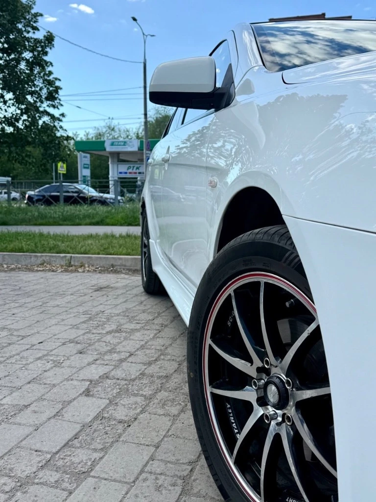 Продам: донецк mitsubishi lancer x рестайлинг 2014 года. птс: оригинал пробег:133.000 тыс км машина в отличном состоянии, без каких либо нареканий. собственник, по факту я 2-й хозяин, был перевес номеров в одной семье !пробег оригинал 100%, вся в родном окрасе, любые проверки включая сто приветствуется. диски r-17 новая резина, камера заднего вида, регистратор в зеркале, цена:1🍋75тыс руб 📲📲📲 7 949 317 52 79 - фотография - 4