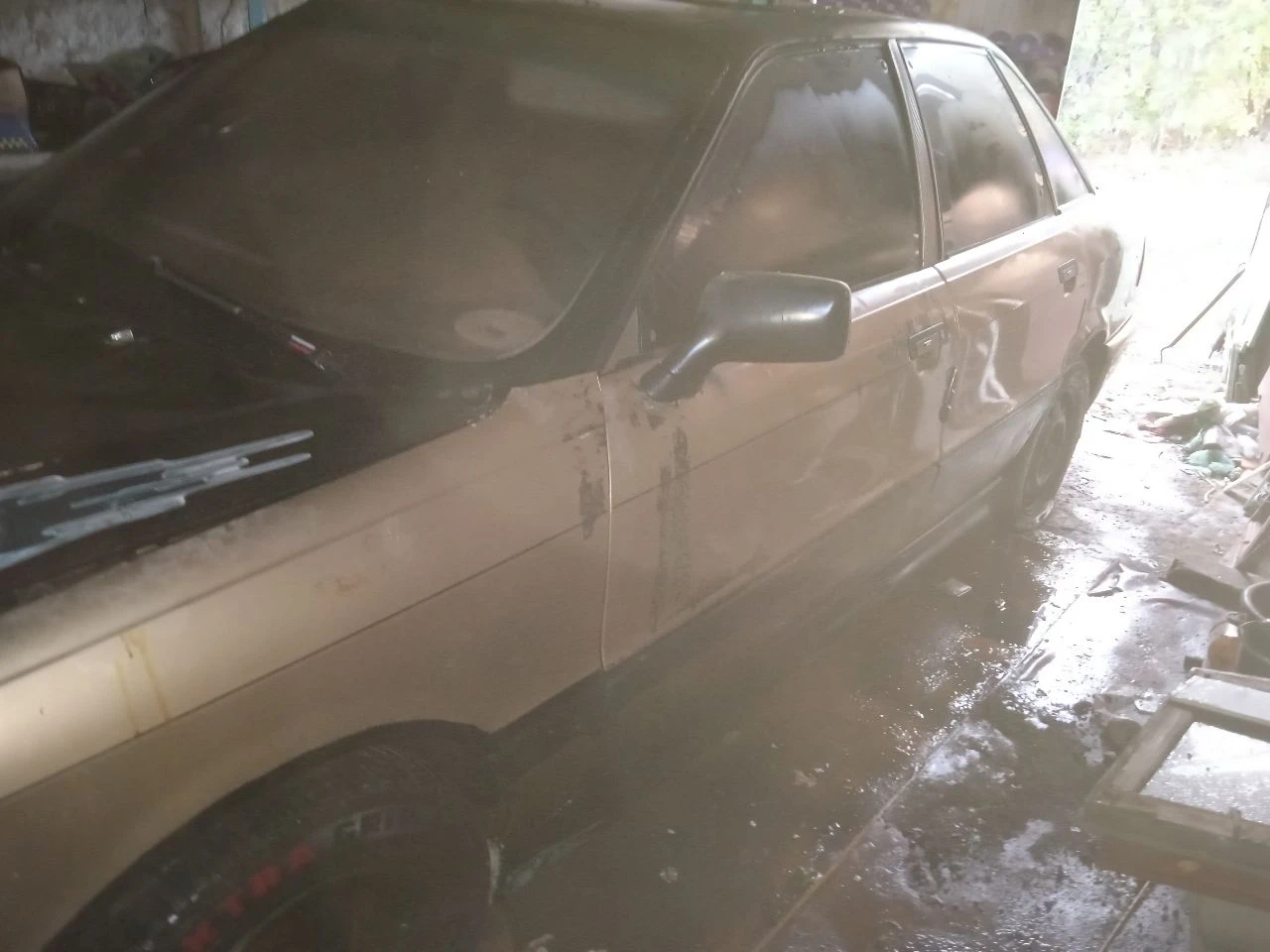 Audi 80 в хорошем состоянии без акб и стартера не гнилая - фотография - 8