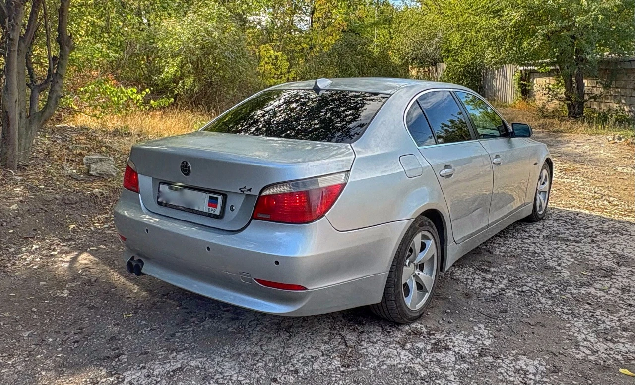 Bmw e60 2004г 525i m54b25 акпп полностью на ходу. колодки в круг новые, кондиционер заправлен. подог... - фотография