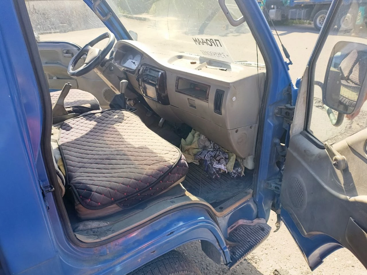 Продам бортовой грузовик фотон олин1043, сел поехал, 2005год, 3-х тонник, 3.7простой дизель, механика 5-ти ступка, будка 4метра. с документами порядок. смотреть в донецке. 400000р. +79494708166 - фотография - 4