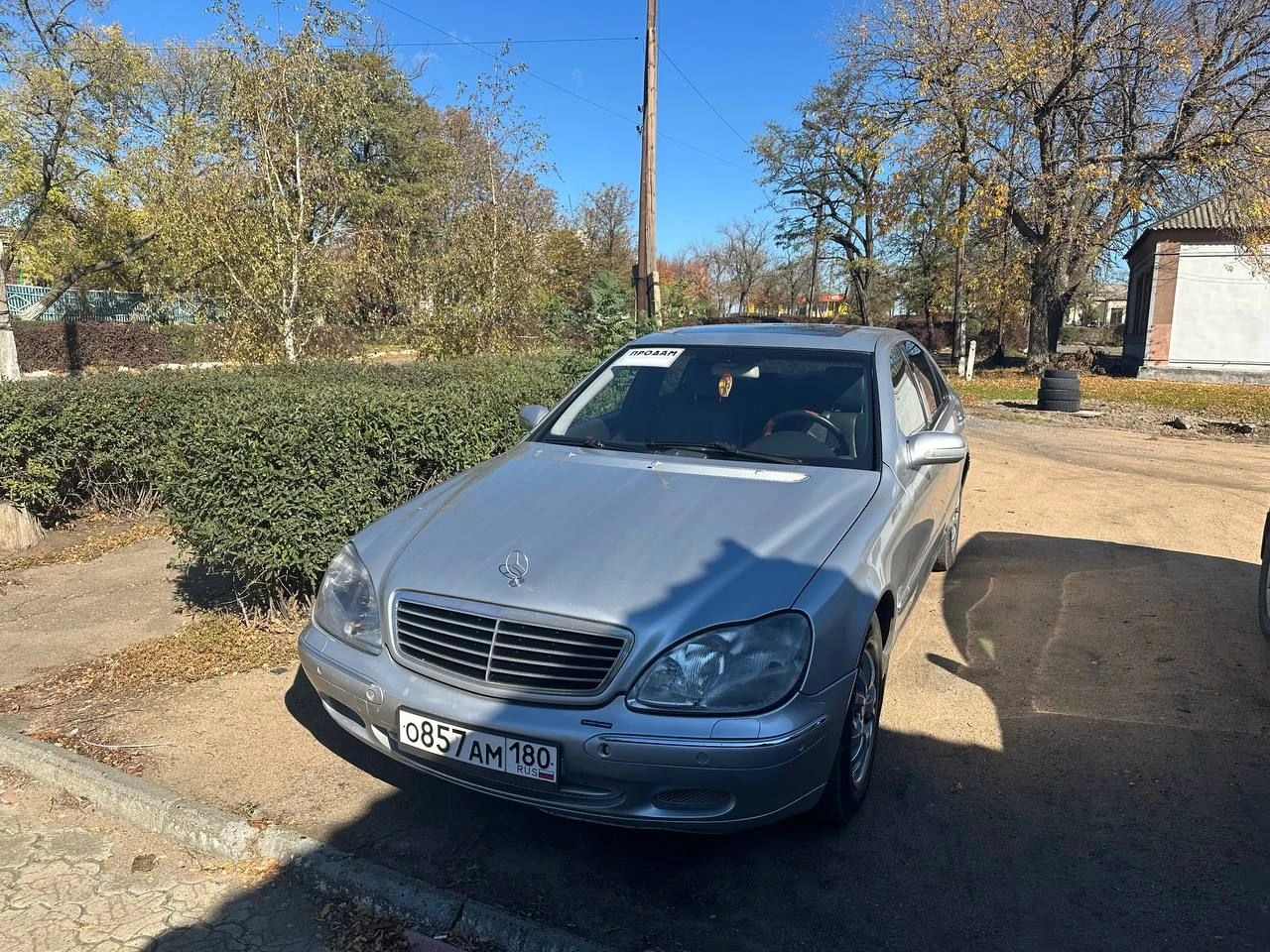 Продам мерседес s 320 w 220 2001 г. в. 3.2. бензин атмосферник. состояние хорошее, масла, фильтра поменяны. климат контроль новый. ходовая в норме. владелец, переоформление. +7 (949) 705-71-48 +7 (949) 705-71-49 цена 760.000. торг - фотография - 3