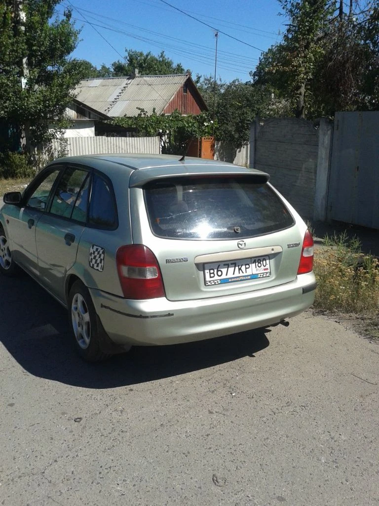 Мазда 323f, 1.3i, 98г. в. сост. отличное. донецк. цена 375к. т. +79497428610. - фотография - 4