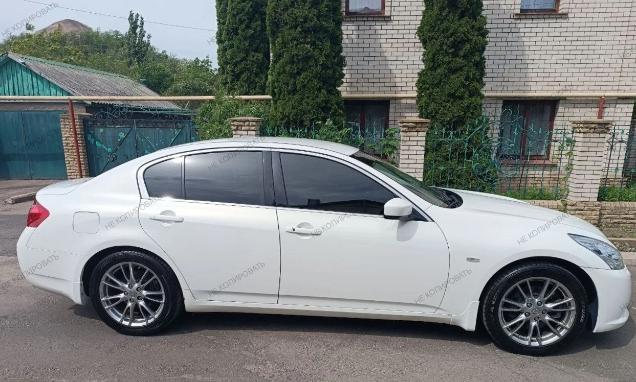 Продам infiniti g 25 at sport, 2011 года. пробег -40000 т. км. климат-контроль, электро подогрев передних сидений, электропривод боковых зеркал, парктроник, камера заднего вида, кожаный салон, бесключевой доступ. цена 1650000 торг. тел:+79495048697 - фотография - 3