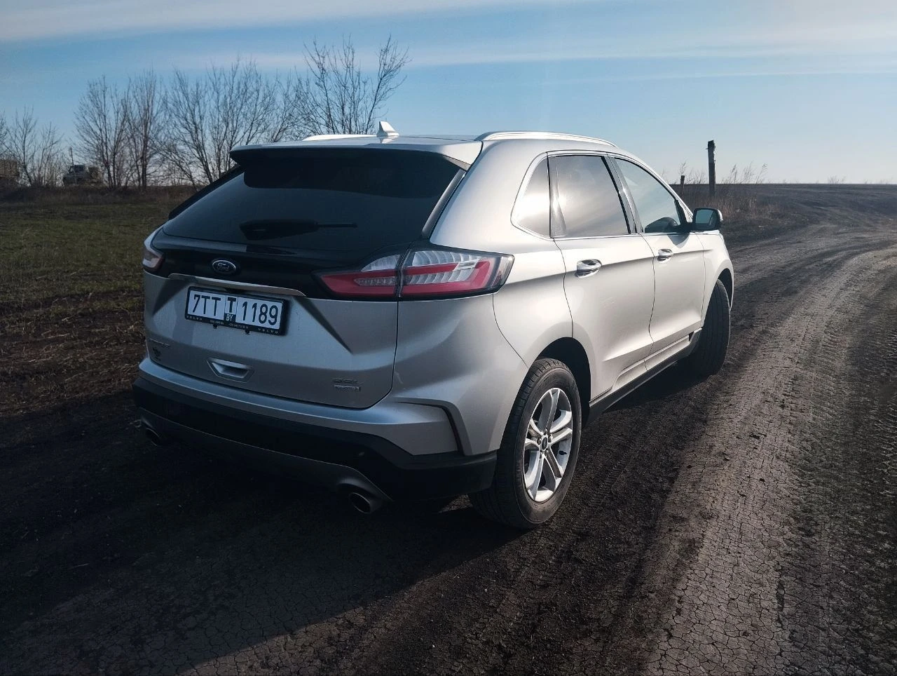 Ford edge se 2019 год, бензин, 2.0, 252 л. с пробег 35000 1 владелец 2.400 000 рублей осмотр донецк - фотография - 3