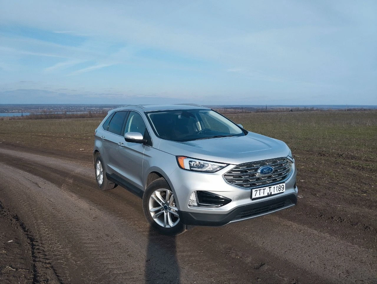 Ford edge se 2019 год, бензин, 2.0, 252 л. с пробег 35000 1 владелец 2.400 000 рублей осмотр донецк - фотография