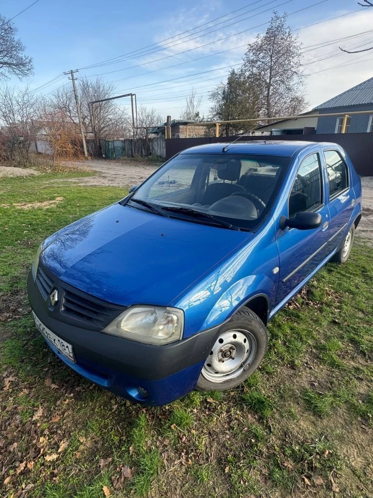 Продам рено логан 2008 года, двигатель 1.4,пробег 230 тыс, весь в родном окрасе, не бит, не крашен, второй хозяин, зеленая автотека. весь обслужен, ничего делать не нужно. цена 520 тыс. торг. луганск. +79592213003 сергей - фотография - 4