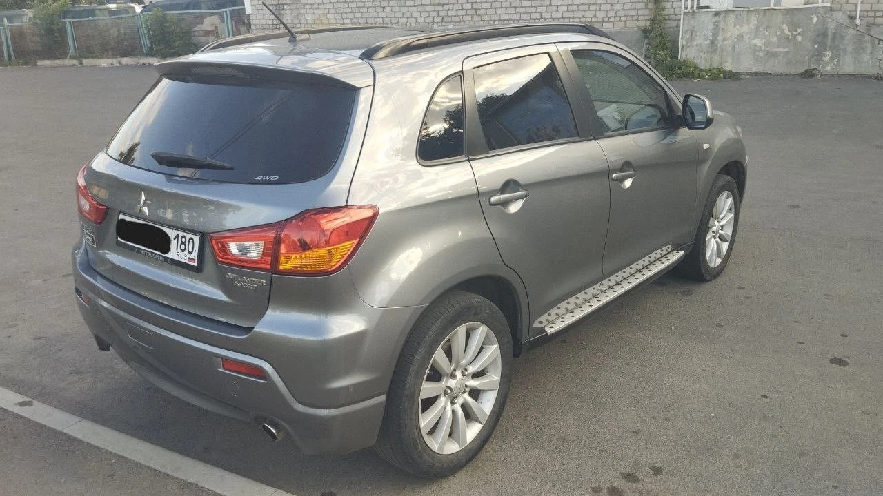 Продам митсубиси аутлендер спорт(asx) 2011 года выпуска, двс 2.0л бензин 150 л. с., кпп вариатор пол... - фотография