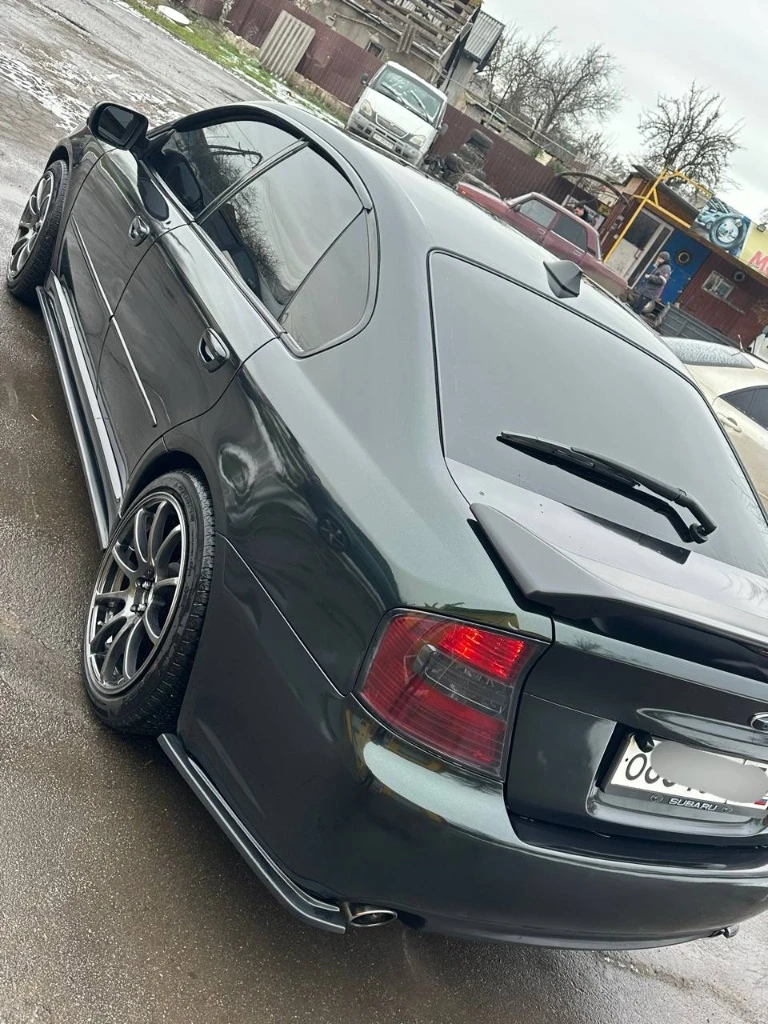 Продам 🚘subaru legacy 📆2004 ⛽️2.0l 🛣270000км 🛞4wd ⚙мкпп 💷1.050.000 руб автомобилем владею с 2021 года, много чего было сделано по внешнему виду, в салоне, делал для себя. в прошлом году ставил новый мотор, все чеки имеются. резкая пуля, дорогу хорошо держит, взгляды собирает, цвет перелевающий с зеленого в черный. правый руль. обмен не предлагать. остальное лс telegram- @orlaid0 🗺мариуполь 📲+7 9537779133 - фотография - 3