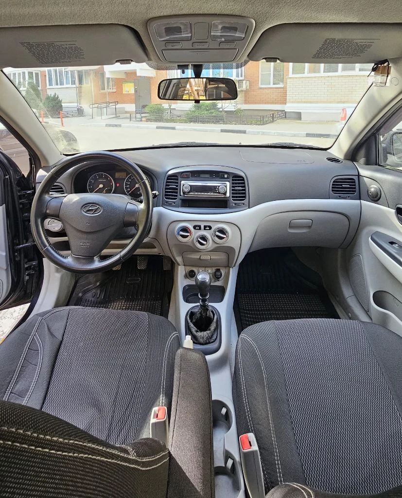 Hyundai accent 1.5 cdi, 2008г, 1.5 дизель, передний привод, механика, пробег 127 000км, цена 580 000р, +79384861240 - фотография - 6