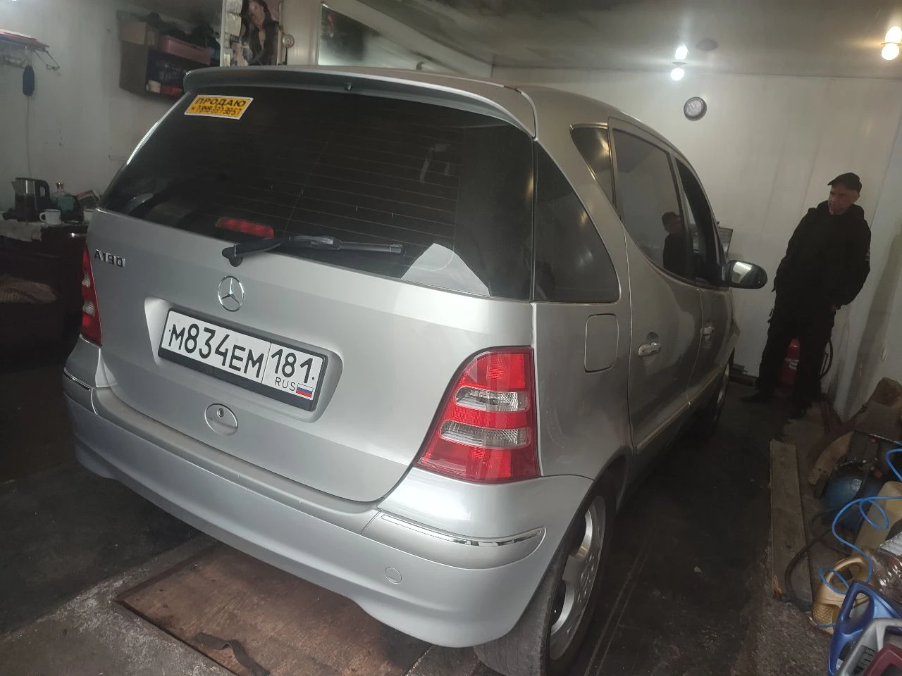 Мерседес. а190. 2004 год. пригнан. из. швейцарии. капсула. времени на. авто. ещё. родная. резина. самая. дорогая. комплектация. лонг. тел+79493373857 - фотография - 2