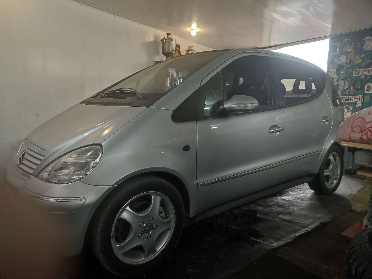 Мерседес. а190. 2004 год. пригнан. из. швейцарии. капсула. времени на. авто. ещё. родная. резина. са... - фотография