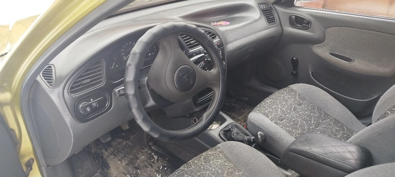 Продам авто после дтп део сенс 2006 год на газу (газ вписан) пробег 140000 кузов не красился и не варился, я хозяин все документы на руках (120тыс) торг тел. +79497055965 - фотография - 7