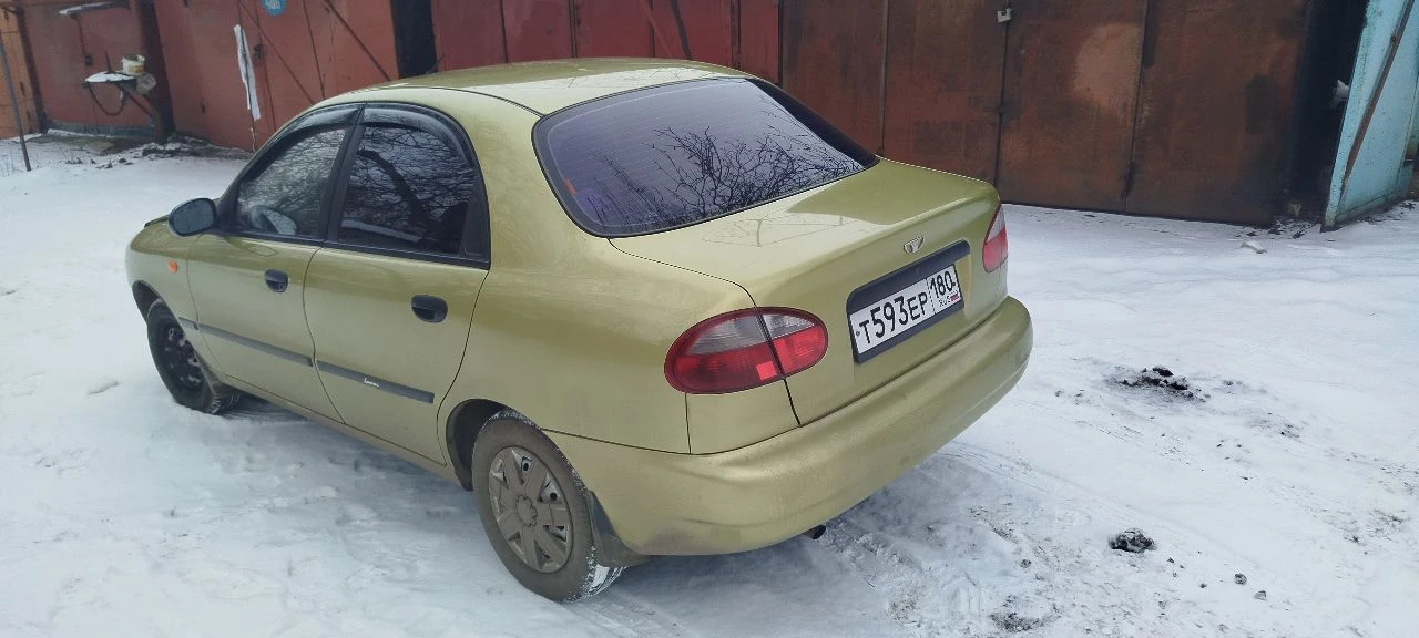 Продам авто после дтп део сенс 2006 год на газу (газ вписан) пробег 140000 кузов не красился и не ва... - фотография