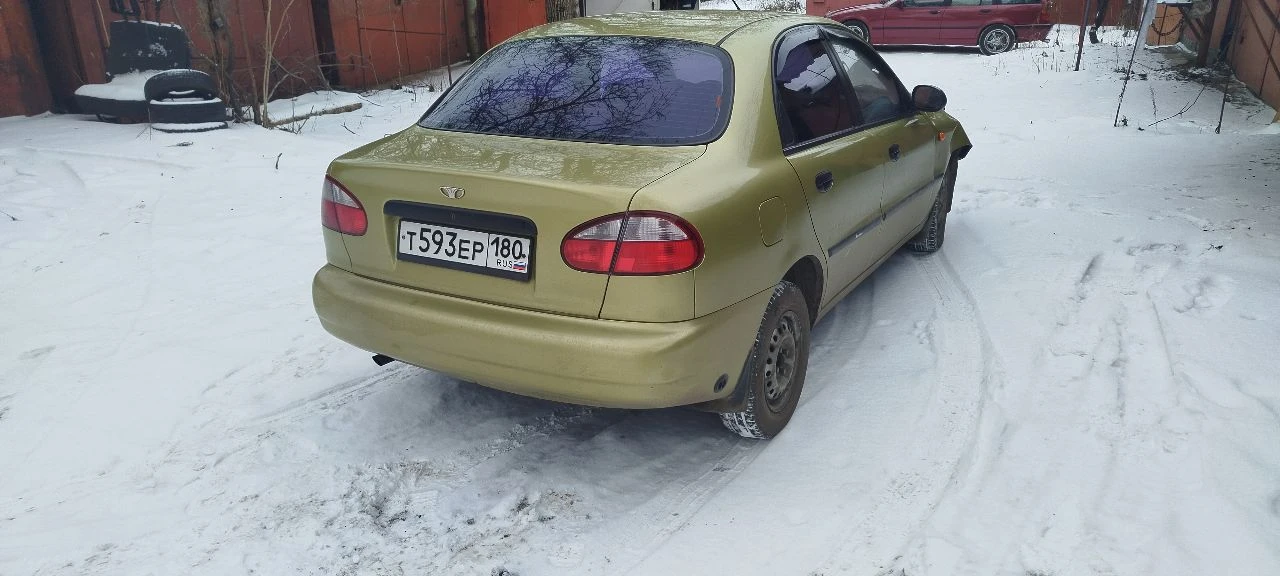 Продам авто после дтп део сенс 2006 год на газу (газ вписан) пробег 140000 кузов не красился и не варился, я хозяин все документы на руках (120тыс) торг тел. +79497055965 - фотография - 2