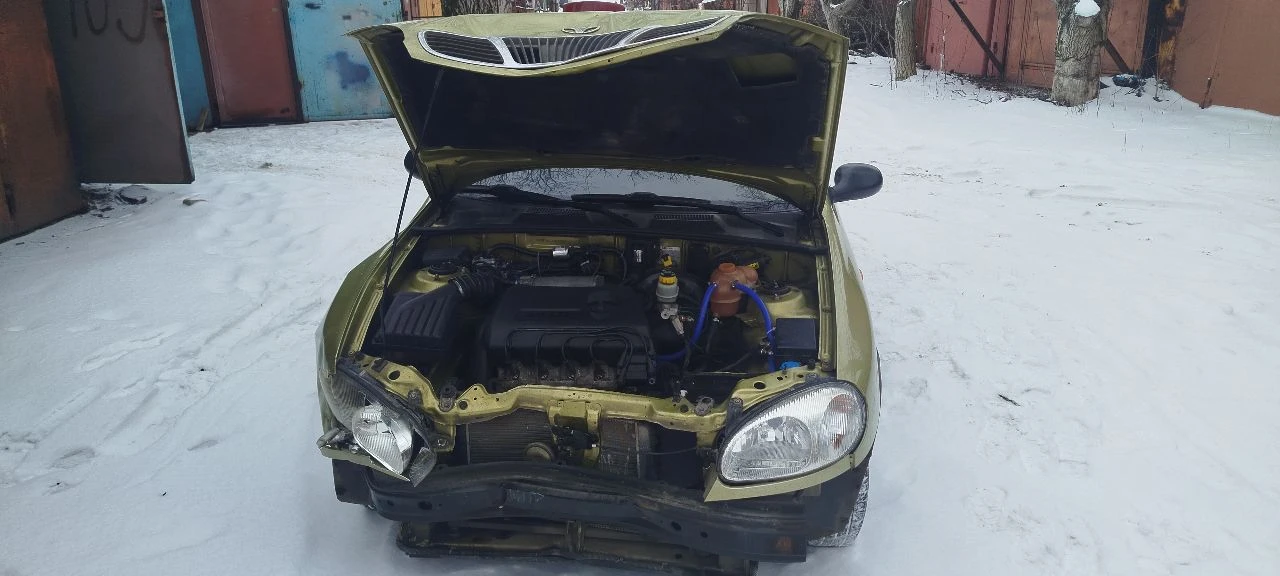 Продам авто после дтп део сенс 2006 год на газу (газ вписан) пробег 140000 кузов не красился и не варился, я хозяин все документы на руках (120тыс) торг тел. +79497055965 - фотография - 10