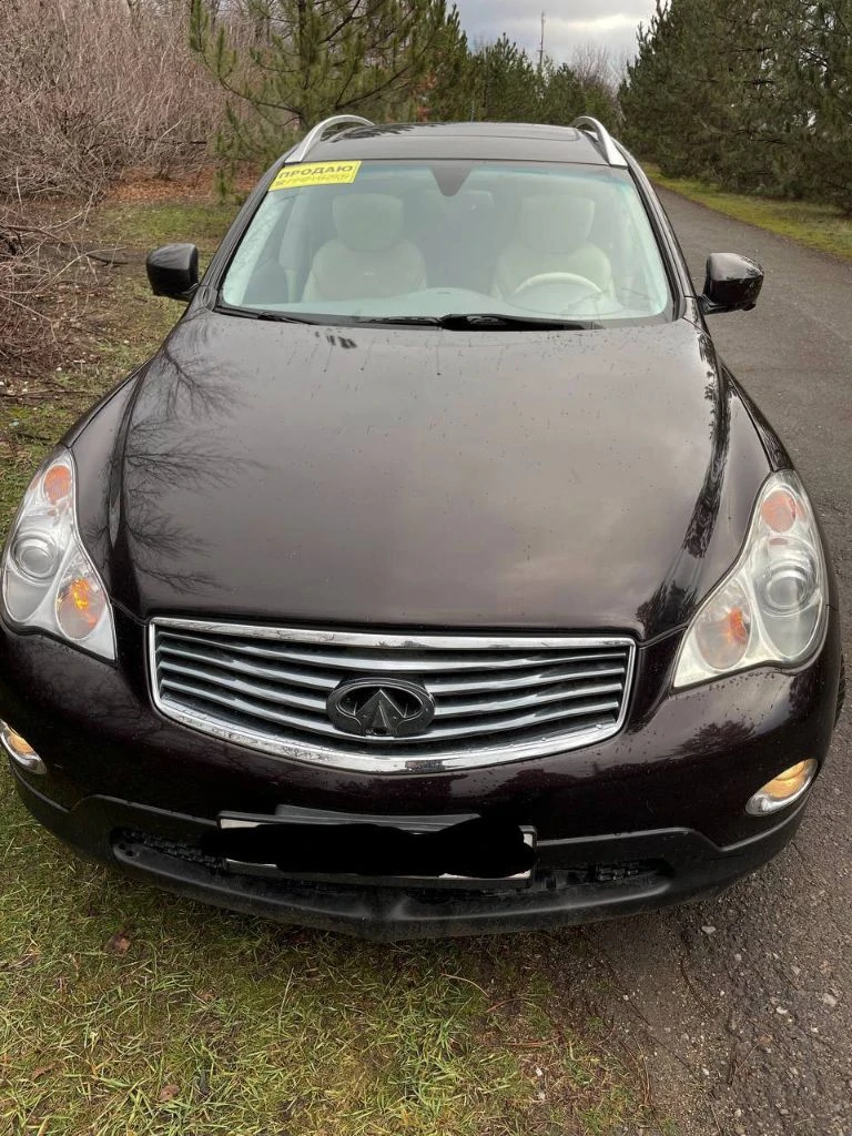 Infiniti ex35 elite 2008 год, 302 л. с, на акпп, мотор и коробка идеал. автомобиль без вложений сел и поехал. мотор шепчит, коробка листает. камеры 360 градусов!г. енакиево цена 1250000 торг строго у капота. +79494132909 - фотография - 3