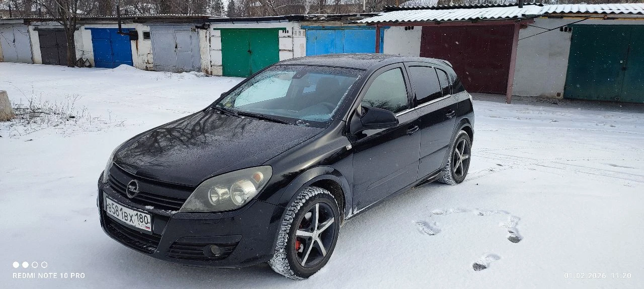Опель астра н 2006 г. 1.8. автомат 255000 пробег. 550 т. рублей. +7(949)372-74-94 - фотография - 2