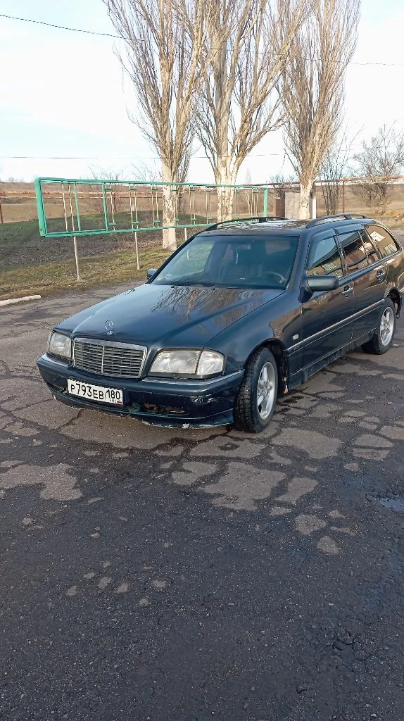 Мерседес w202 2000г 2.5 td акпп комплектация elegans климат контроль люк подогрев сидений, двигатель... - фотография