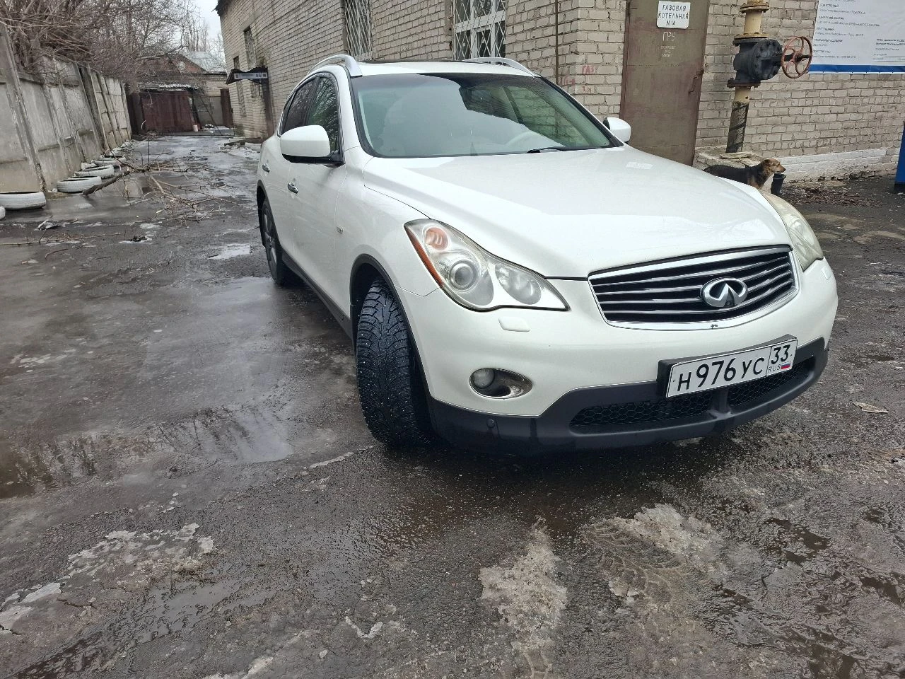 Пpодам инфинити eх35 2008 г. в родной пробег 203000км в хорошем состоянии к машине относильсь бережн... - фотография