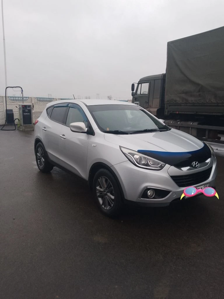 Продам hyundai ix 35 2л. 2014 г. в. , рестайлинг. пробег 180000. газ/бензин вписан в тех. паспорт. с... - фотография